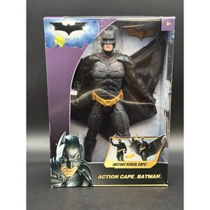 The Dark Knight Action Reveal Cape Batman 12"